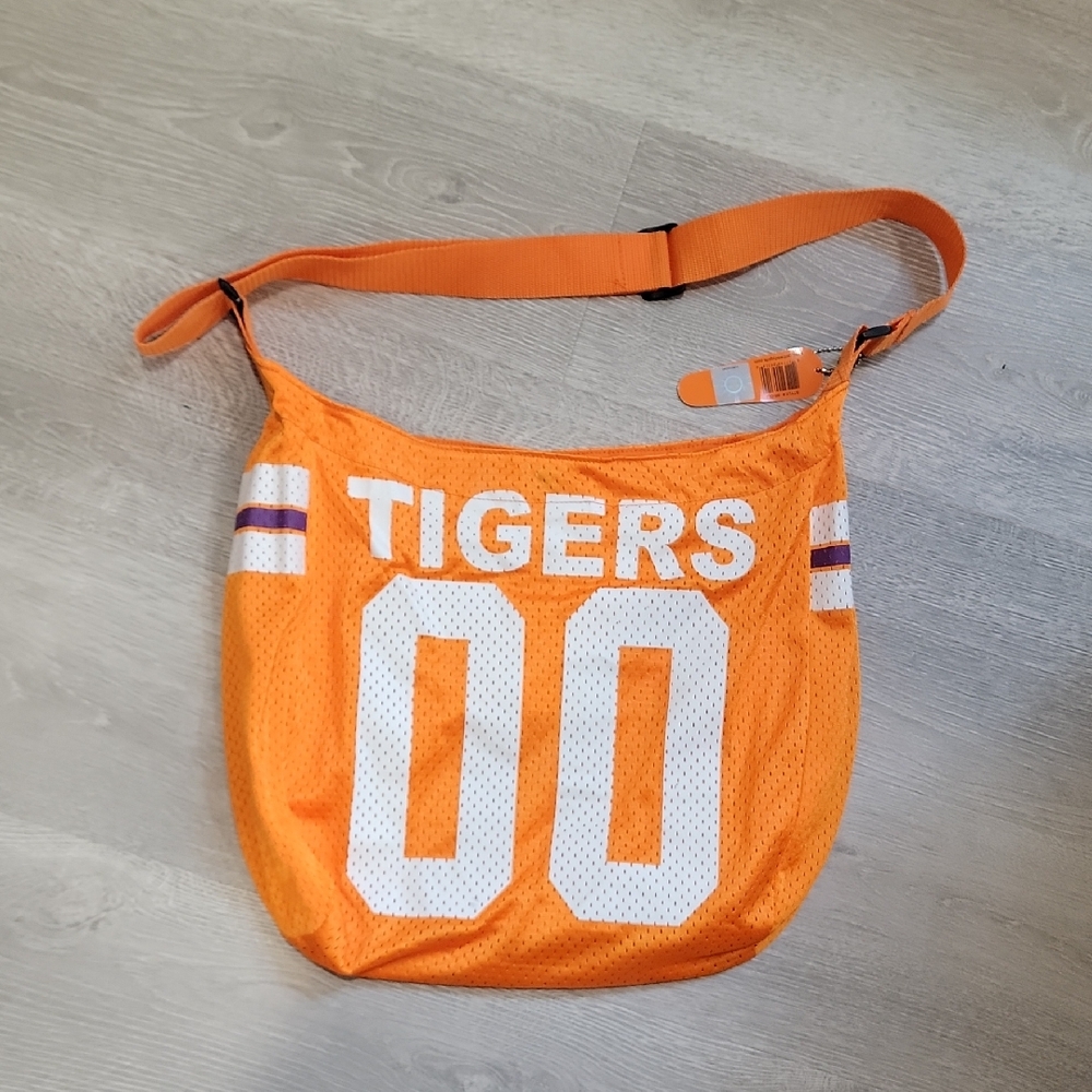 Spirit Ready Orange Tiger Sports Shoulder Bag